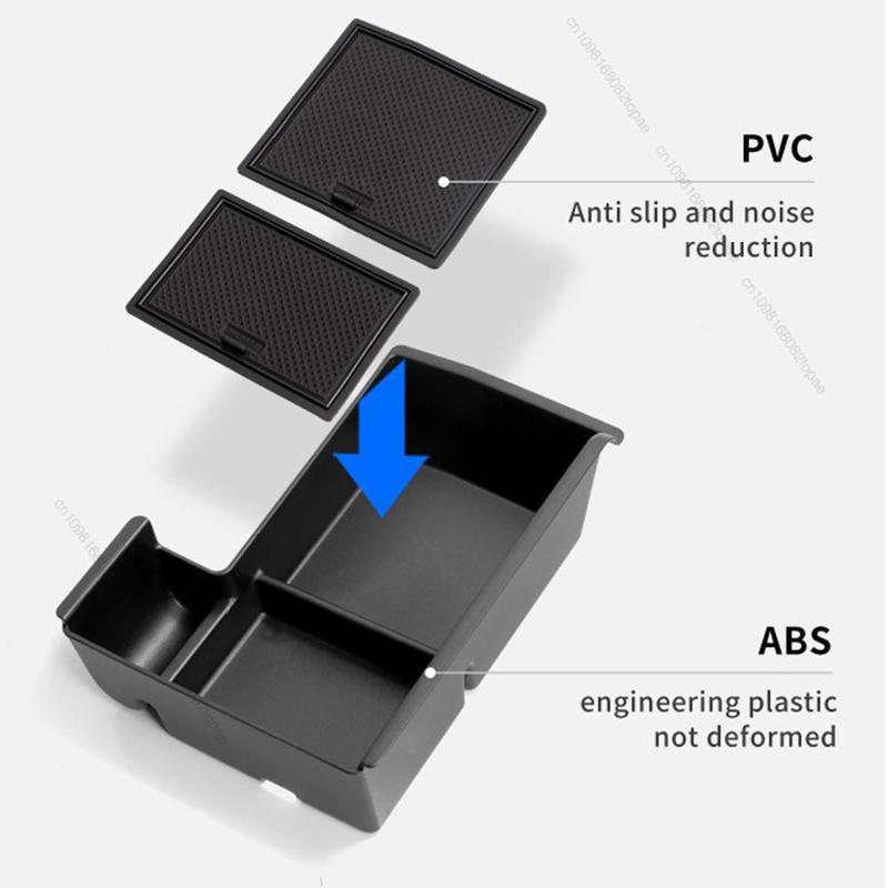 Für BYD Seal U Sealion 6 Song Plus DM-i EV 2025 2024 Rechtslenker Armlehnen-Aufbewahrungsbox ABS Auto-Organizer Zubehör