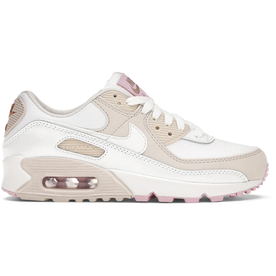 

Sneaker Nike Air Max 90 Summit White Light Orewood Brown (Women s)(CT1873-100) 36