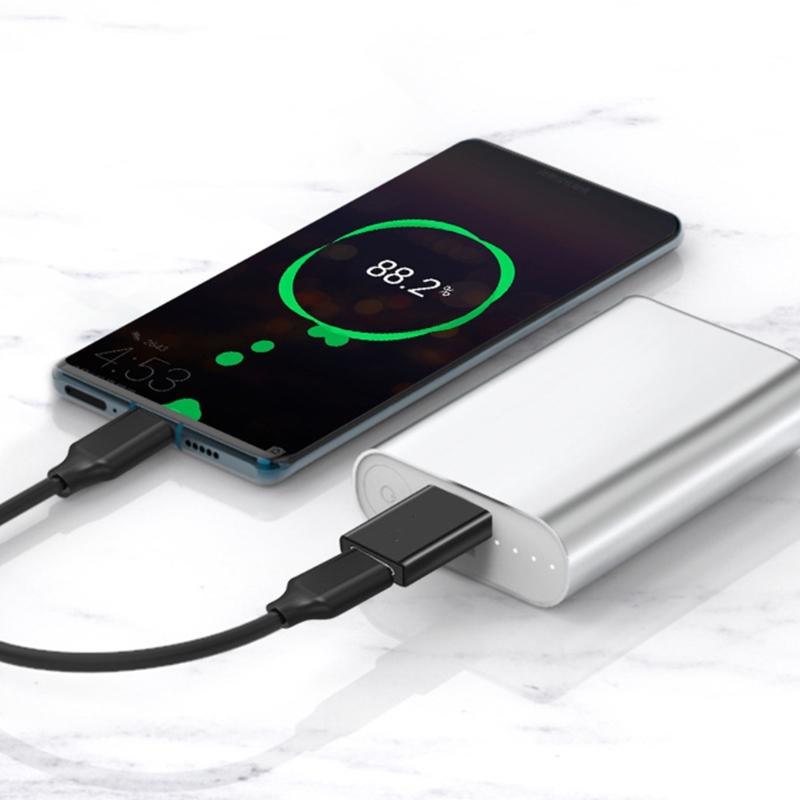 USB C Female to USB Male Adapter OTG Adapter for Speed Data Transfer and Fast Charging for Smartphones Laptops Charger