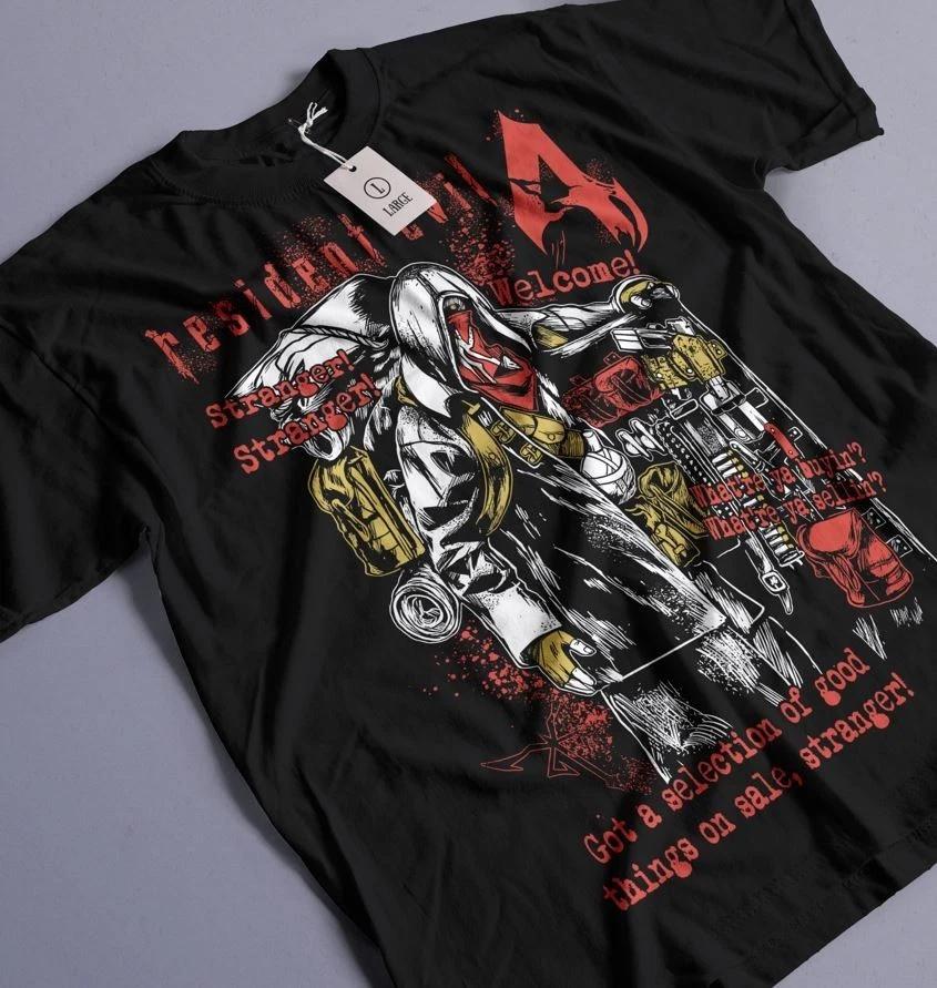 Resident Evil Merchant Tee Gamer Shirts The Merchant Resident Evil Tshirt S