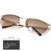 Gold x Brown HF Fashion Glasses Clear Colored UV Popular [Berkuto] (Non-prescription) Stylish, Round, Lenses, Lenses, Small, Large, Lightweight,
