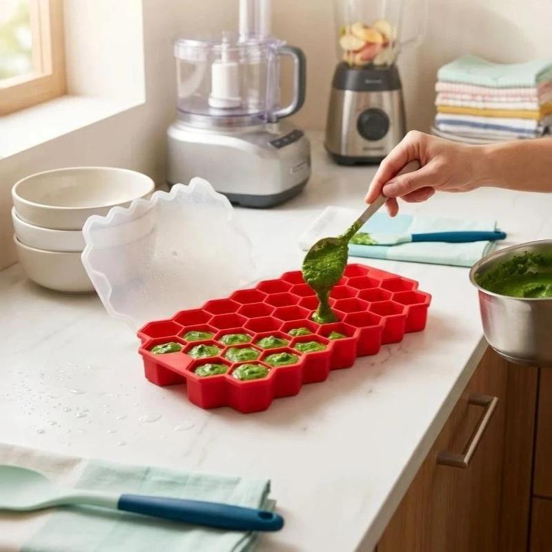 37 Fächer Zeitsparend Silikon Fleischbällchenformer Shaker Form Antihaft für Rindfleisch Fisch Reisbällchen Hausküche Kochen