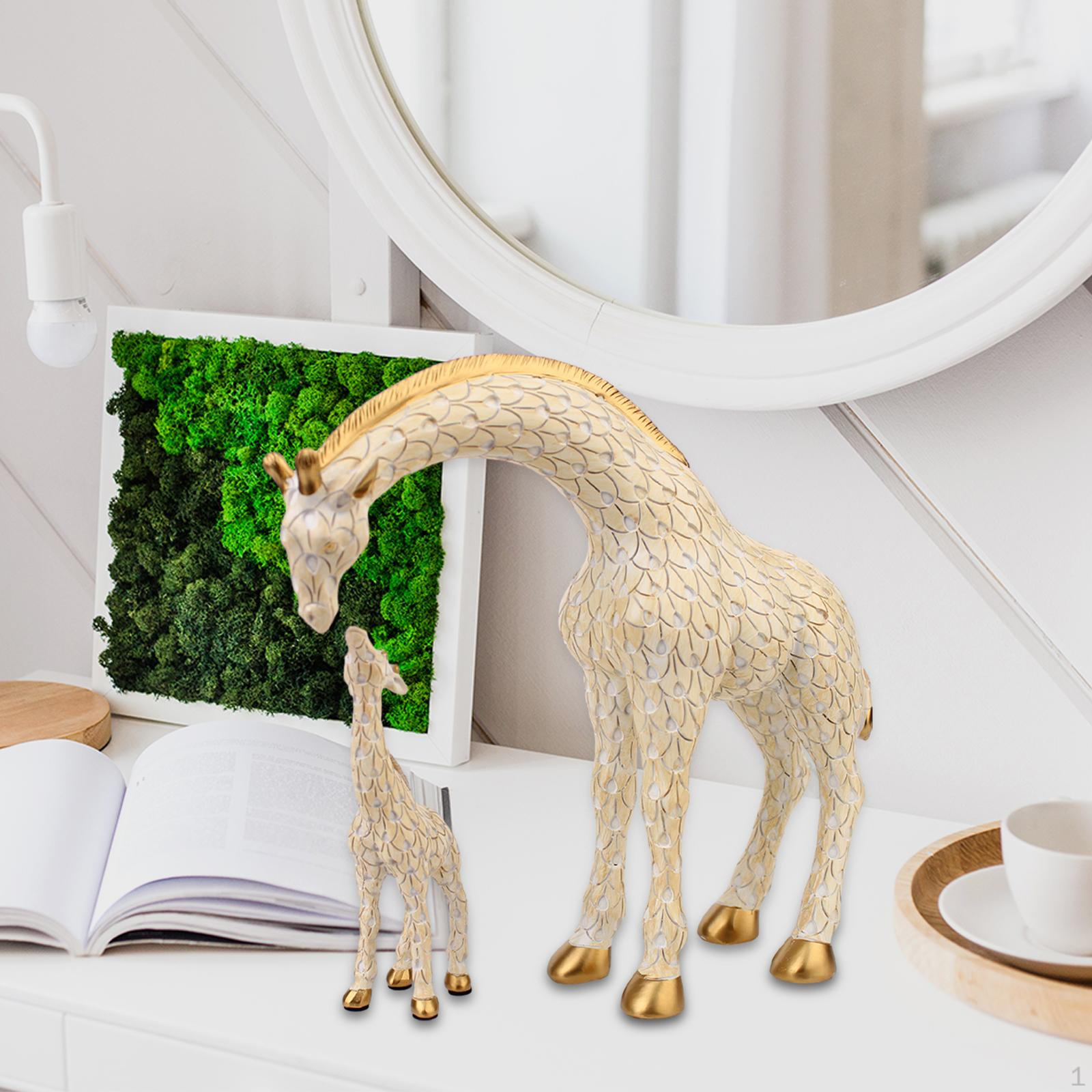 

Елегантний набір скульптур сім ї жирафів для домашнього декору Style A