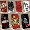 Japanese Hannya Oni Mask Case For Samsung Galaxy S22 S23 S24 Ultra Note 20 10 Plus S8 S9 S10 S20 FE S21 FE Cover