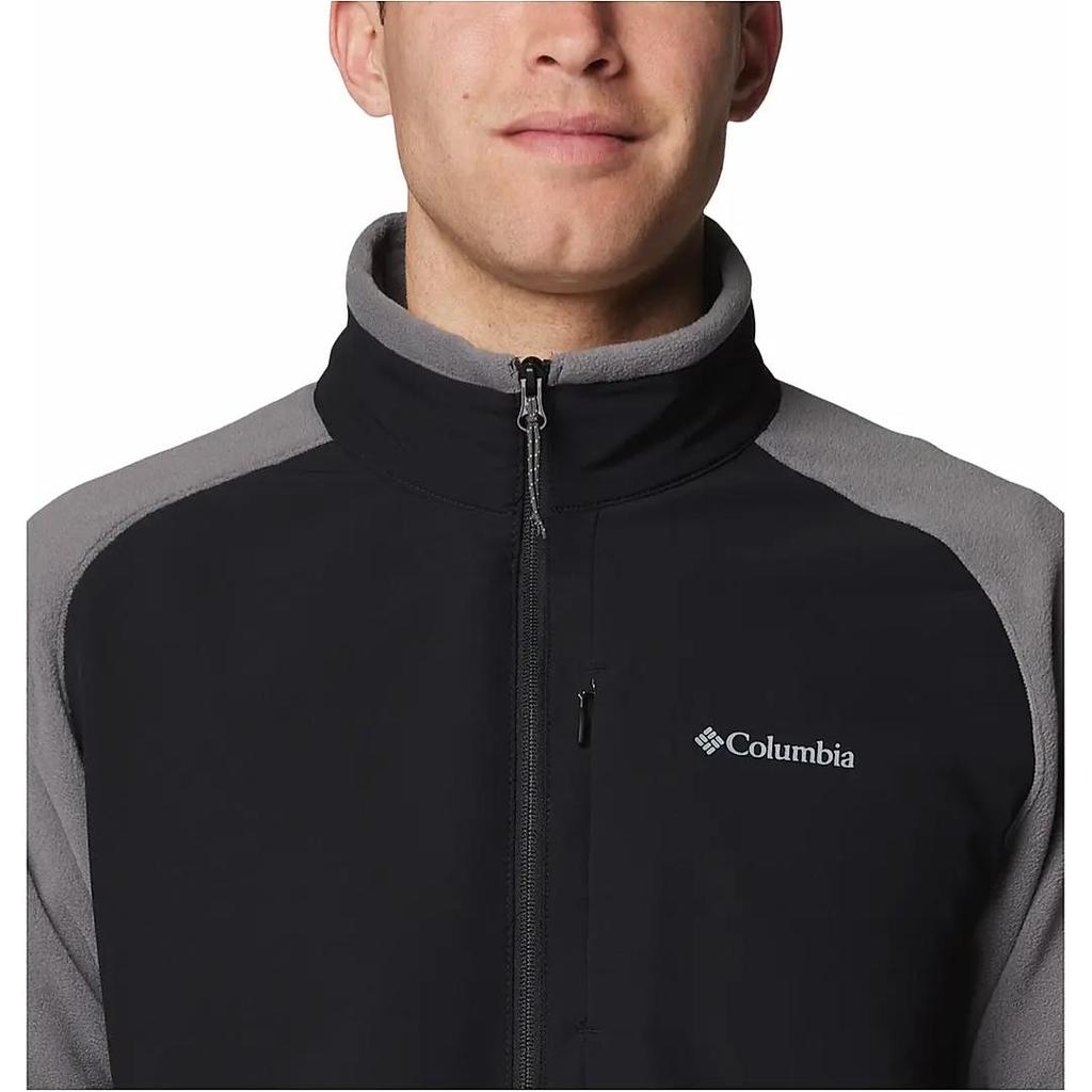 Columbia Mens Grey Sage Peak Full Zip Fleece Jacket Men jackets AE1446-023