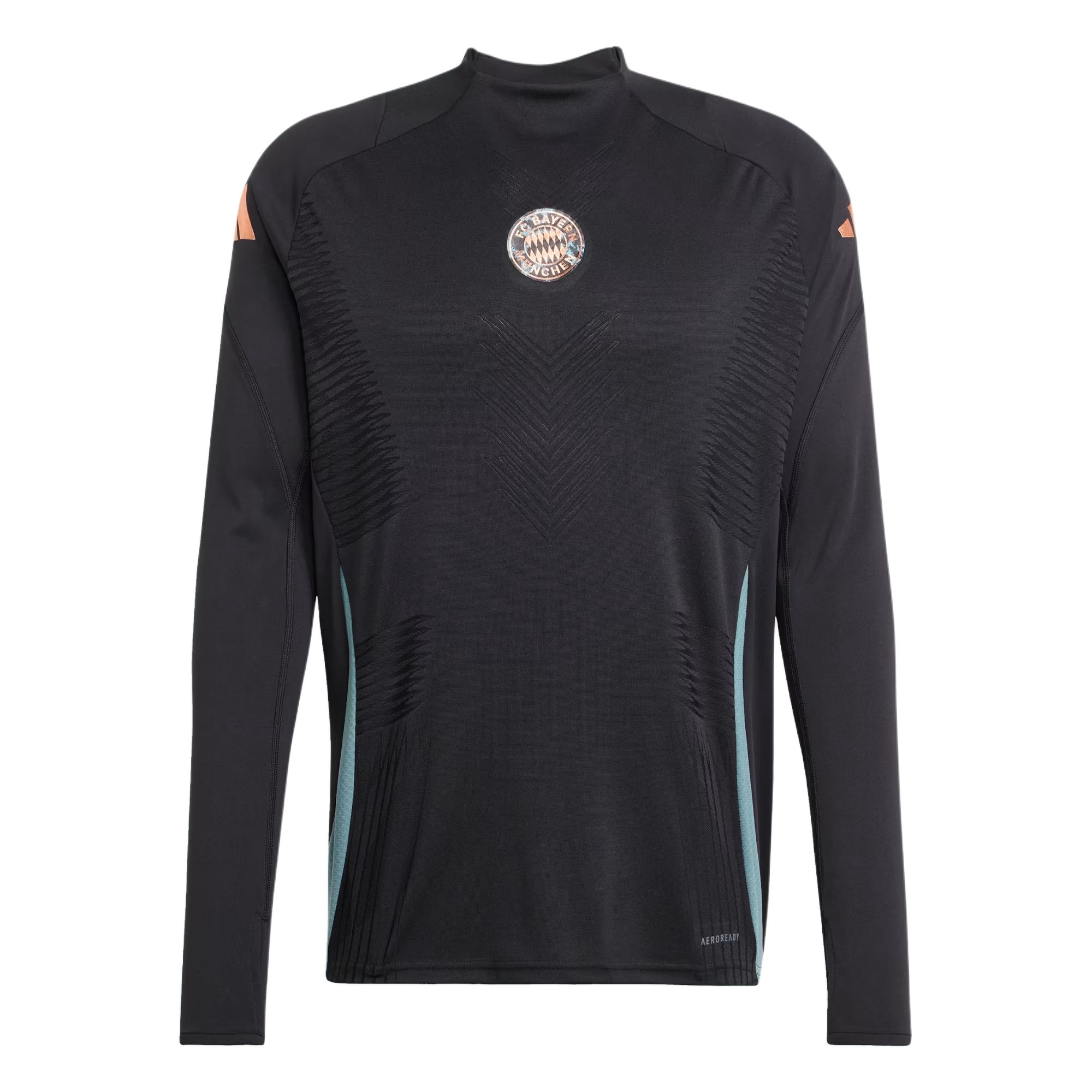 Adidas FC Bayern Tiro 24 Pro Training Slim Fit Stand Collar Pullover Long Sleeve Football Shirt Men tops JE3908 M