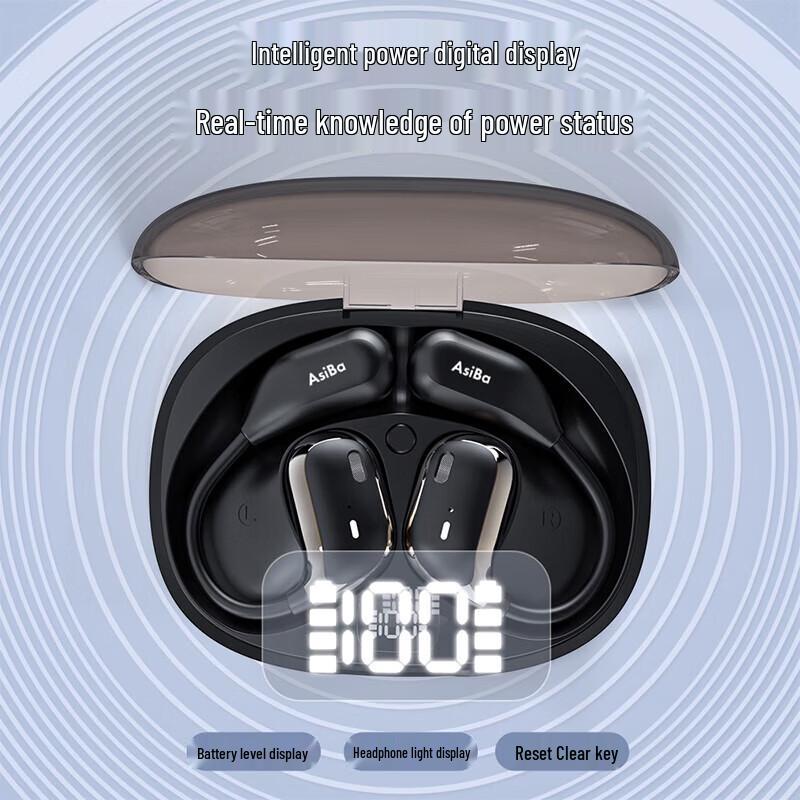ASIBA Open-Ear Bluetooth Sports Headset