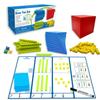 1 Set Kids Math Plaything Ten Hundred Thousand  Complete Kit Math  Plastic Base Toys Counting Cubes Games