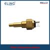 KUS Universal 52mm Water Temp Gauge 40-120℃ 25-120℃ 12V 24V for Auto Boat Red Yellow Light Temperature Sensor M10 M14 M16 M18
