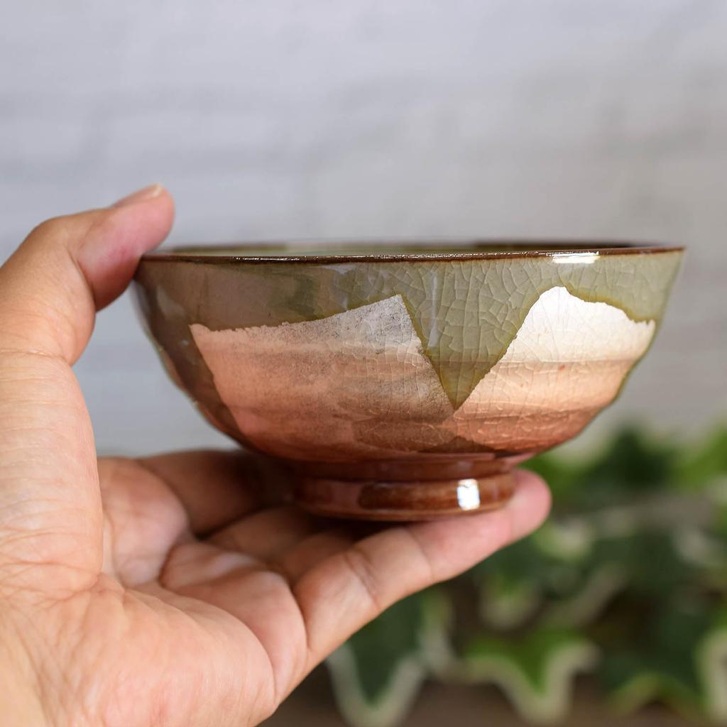 Waza no Kura Pair Rice Bowls - Stylish Japanese Tableware, Kutani Ware, Couple's Rice Bowls, Silver Glaze, Ceramic, High-End Brand, Made in Japan, Per