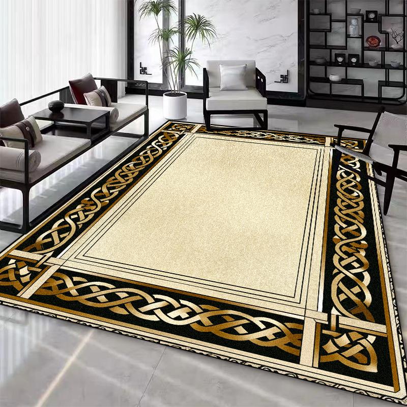 

Розкішний сірий скандинавський килим для вітальні, килим для прикраси, великий м який килим для відпочинку для спальні, прання, протиковзкий килимок для підлоги 80*160cm