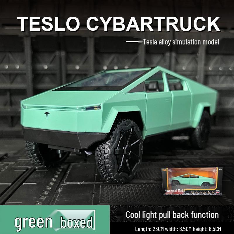 

Haodi C2405 Игрушечная модель из сплава Tesla Cybertruck со звуком и светом
