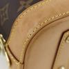Louis Vuitton Alma BB Handbag M53152 2WAYShoulder Brown Monogram Canvas Women Used