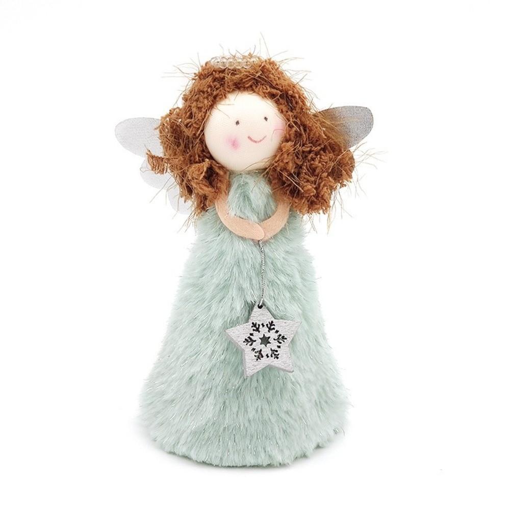 15cm Christmas Tree Top Love Angel Girl Ornament Prop  Decorative Ornaments