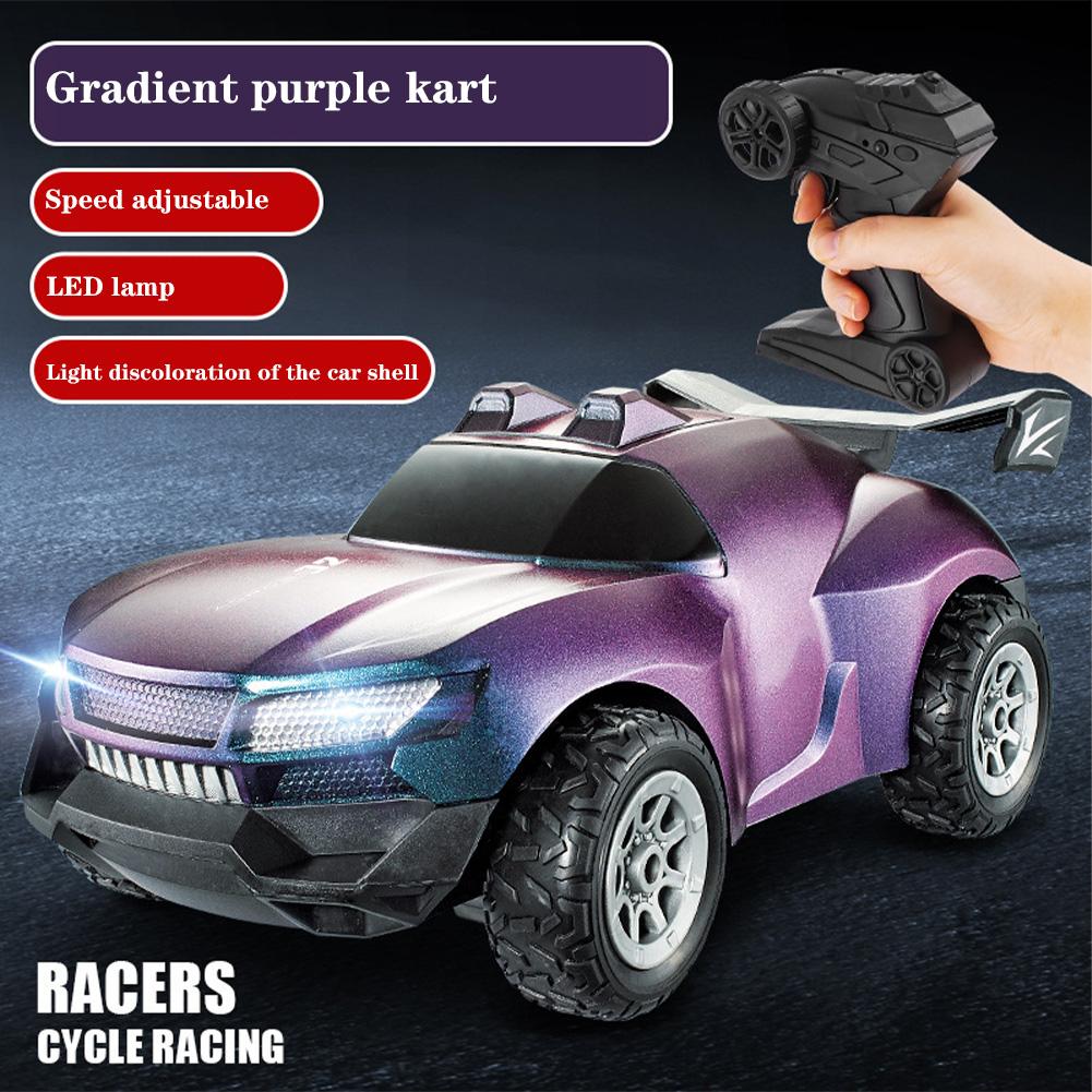 1:20 RC Car With 1080P HD Camera 2.4Ghz WiFi FPV High Speed Remote Control Truck With App Control LED Light