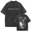 s Clothes Tee Shirt  Graphic T Shirts Tshirt for  Vintage Washed Jesus Is King Short Sleeved Round Neck Y k