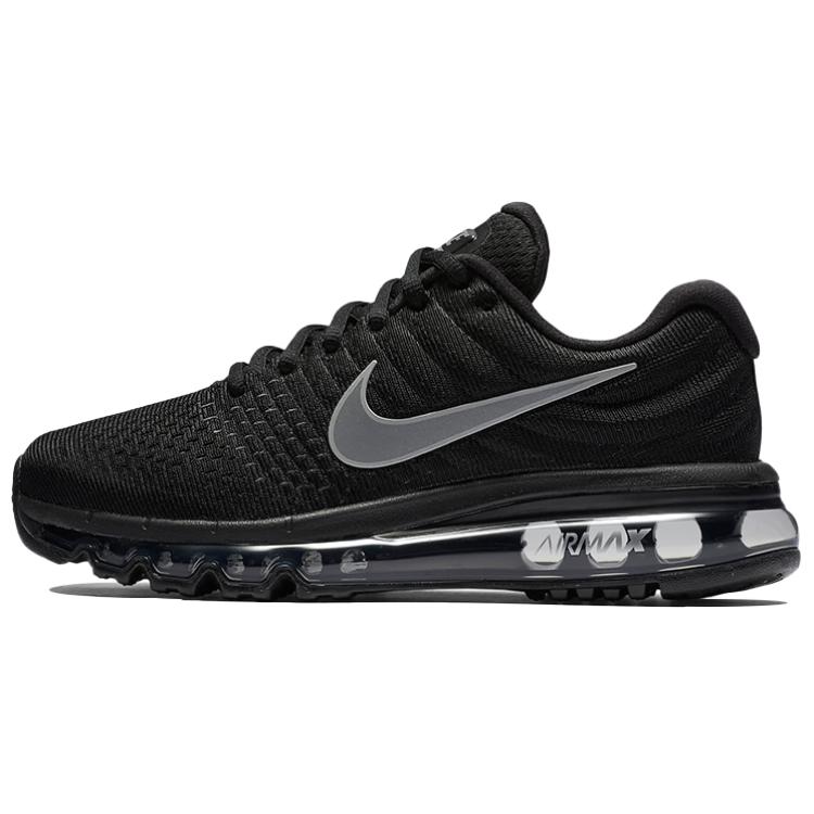 New Nike Air Max 2017 Low Top Casual Running Shoes Women's Black Gray 849560-001