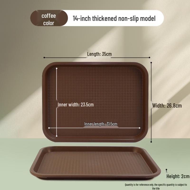 Yude Plastic Canteen Serving Tray