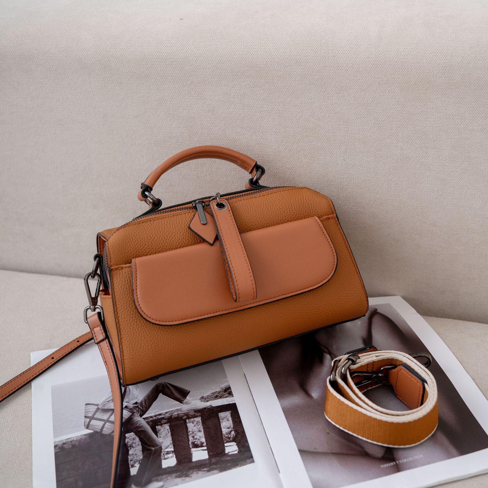 

Сумка через плечо из коровьей кожи, женская, большая вместимость, сумка-мессенджер, сумка для мам, модная, простая сумка для покупок