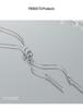 Titanium Steel Adjustable Sweater Chain Women's Luxury Necklace for Autumn/Winter - High-End Decorative Accessory