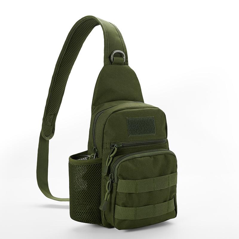 Men's Multi-Functional Tactical Crossbody Chest and Shoulder Bag for Outdoor and Cycling