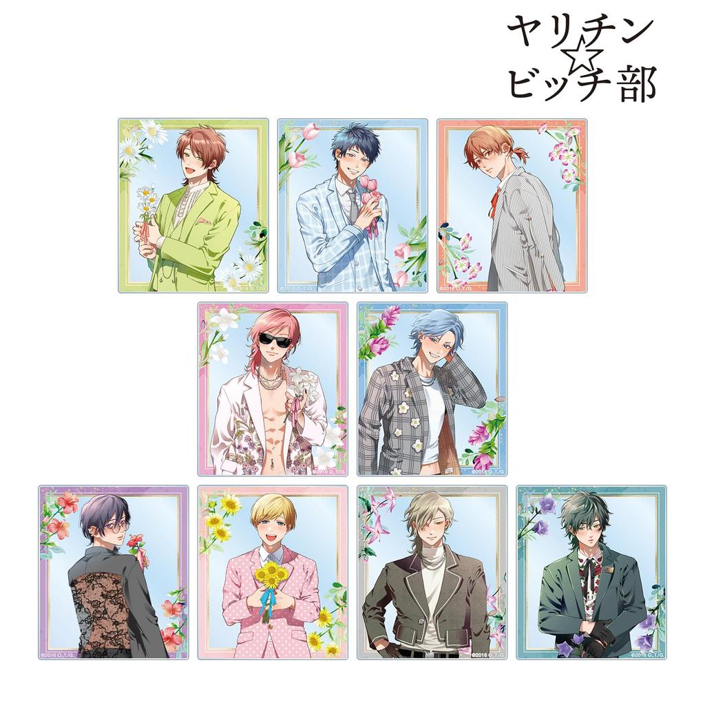 Club Ogeretsu Tanaka Original Illustration Suit Trading Acrylic Card Box of 9 YarichinBitch Ver.