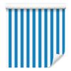 Azure and Blue Stripes Wallpaper for Living Room and Bedroom 50x1000
