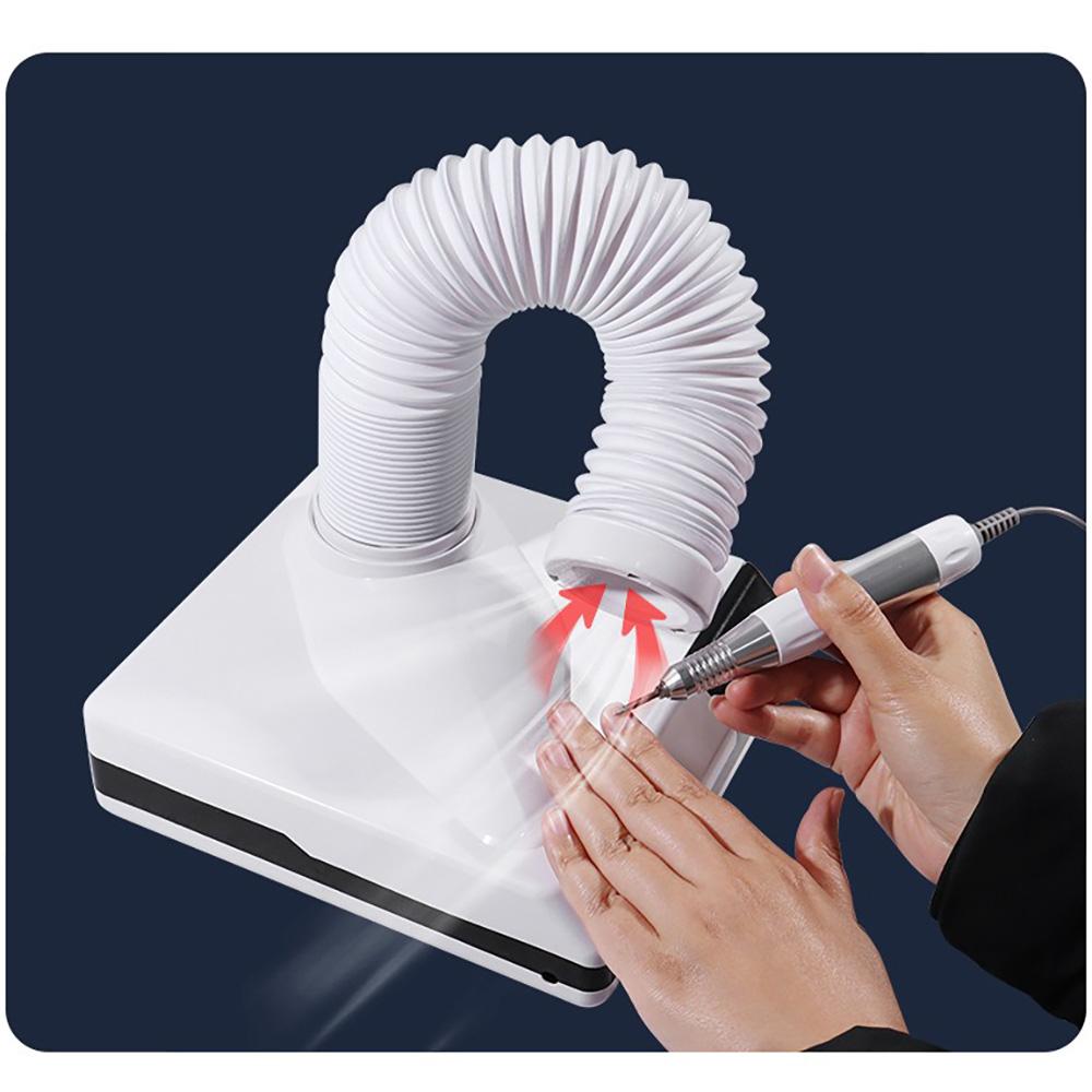 60W Dental Labor Staubsauger Staubabsauger Absauger Tisch-Saugmaschine Polierer Doppelzweck-Gerät Lüfter LED