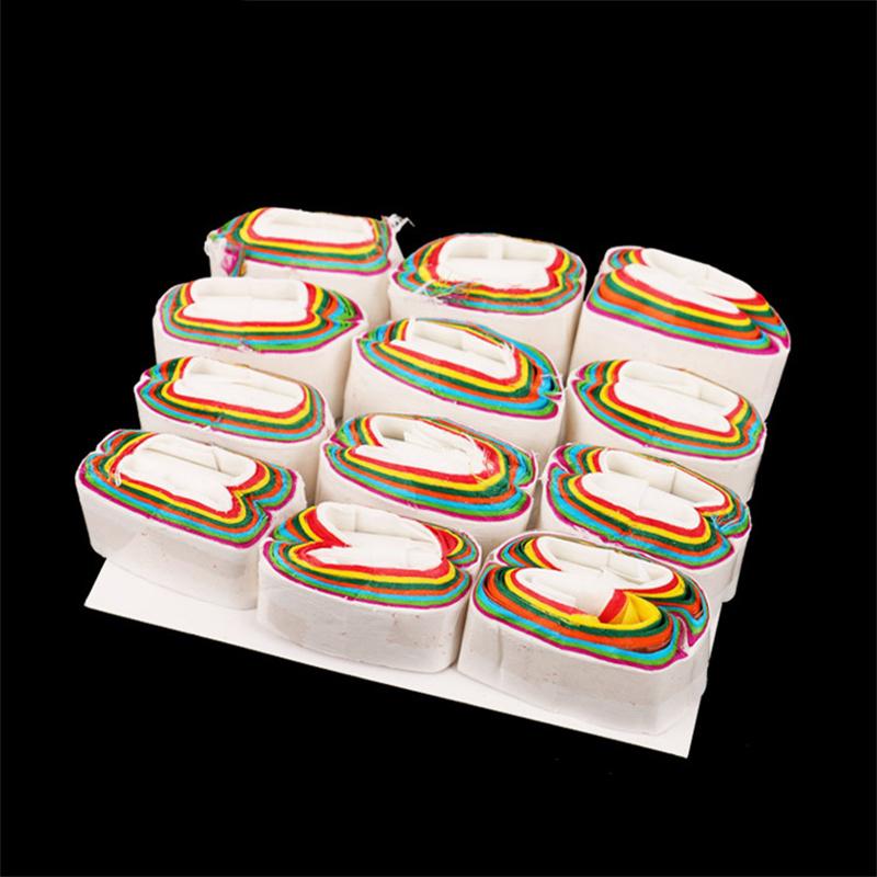 

12Pcs Mouth Paper Magician Supplies Toys Magic Tricks Streamers from Mouth Magic Mouth Coils Paper Mouth Pulling Paper