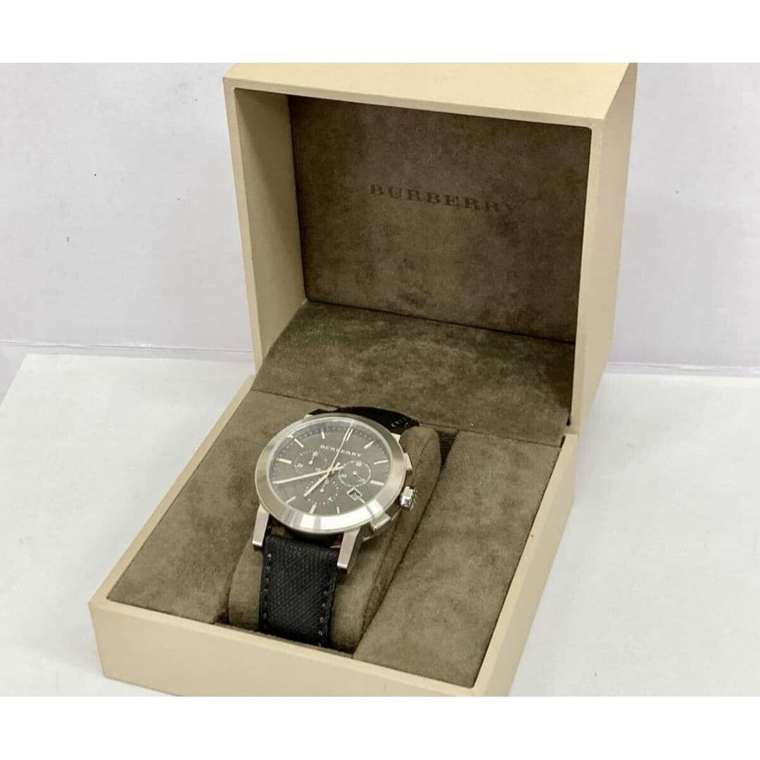 Used Burberry BURBERRY men s watch BU9362 Swiss made with box