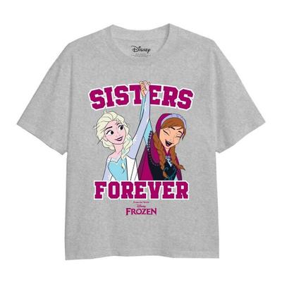 Girls Sisters Forever Heather T-Shirt