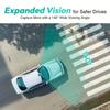 Car , 140° Wide Angle Car Camera Front, Color Night Vision, 24h Motion Detection Parking Mode,  (No SD Card)