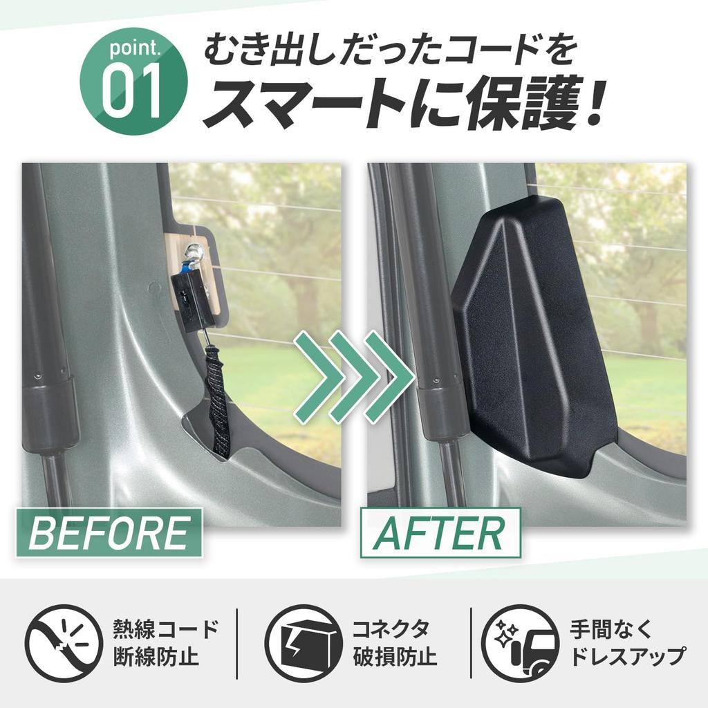 SEIWA DELICA MINI ROOX IMP308 Dedicated Design for Delica Mini 30 Series / Lukes