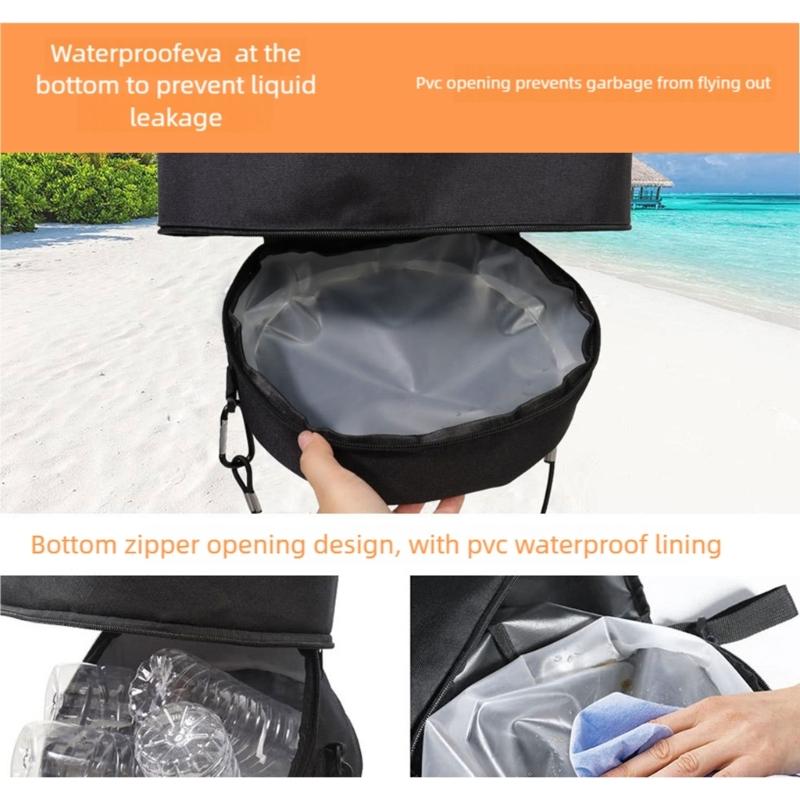 Portable Folding Waterproof Bags Marine Storage Solution for Hiking Trip Camping Gear Organization Oxford Materials