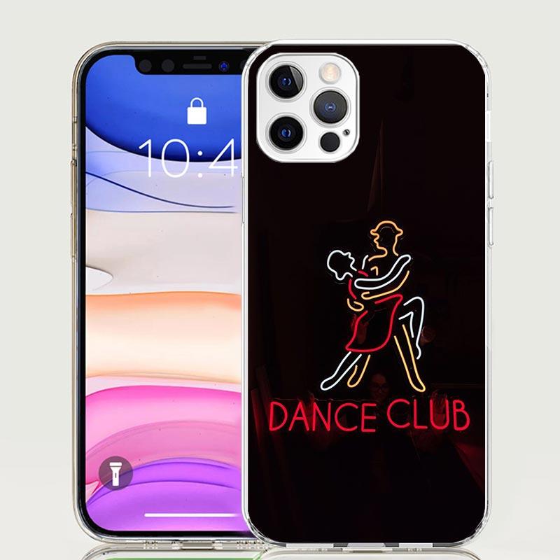 I Love Dance Phone Case For Apple iPhone 17 Air 16 15 Plus 14 + 13 Mini 12 11 Pro Max 7 8 SE 16Max Soft Shell Cover Coque 17 Air