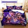 Famous Singer  Pattern Bedding Quilt Set Quilt Cover Pillowcase Home Decoration Birthday Gift (1 * Duvet Cover + 2 * Pillowcase, Without Core)