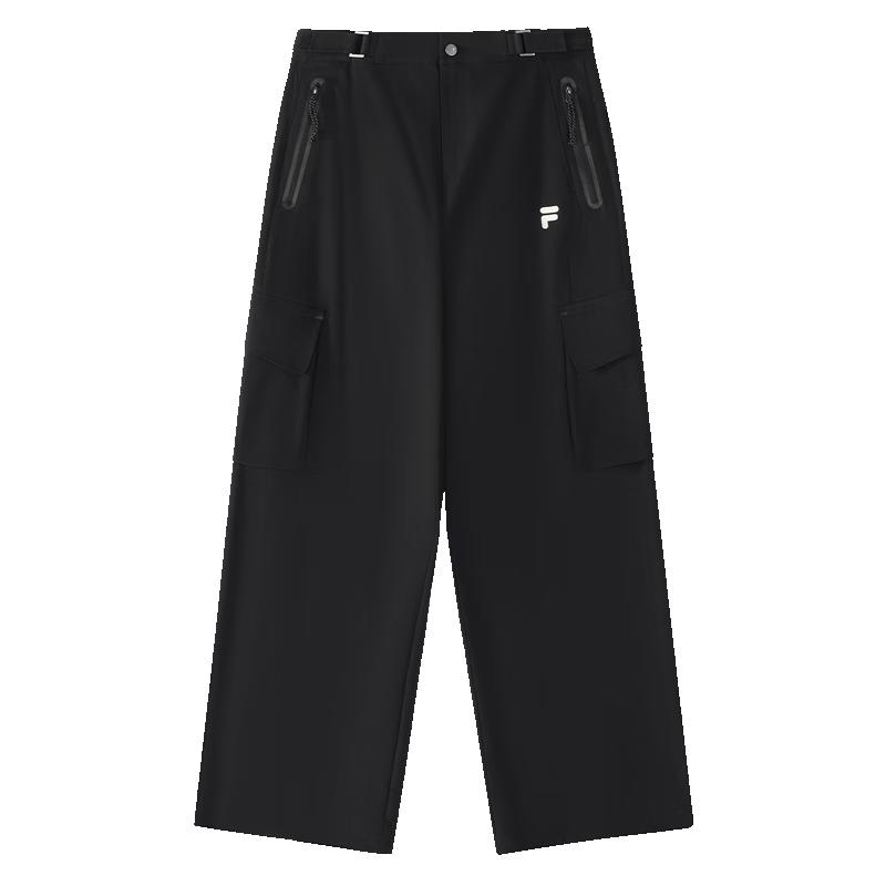 FILAFUSION Women s Woven Straight-Leg Trousers S
