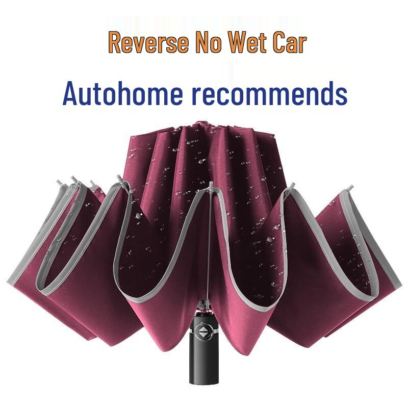 MAYDU Fully Automatic Reverse Folding Umbrella