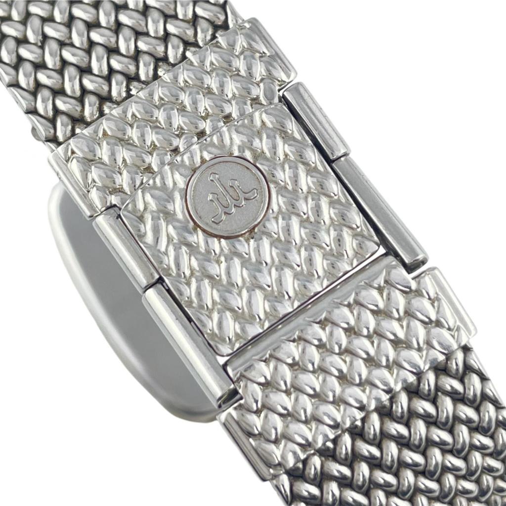 Seiko CREDOR Watches 5A74-3D20 WhiteDial Stainless Steel Quartz Analog Display Mens Used