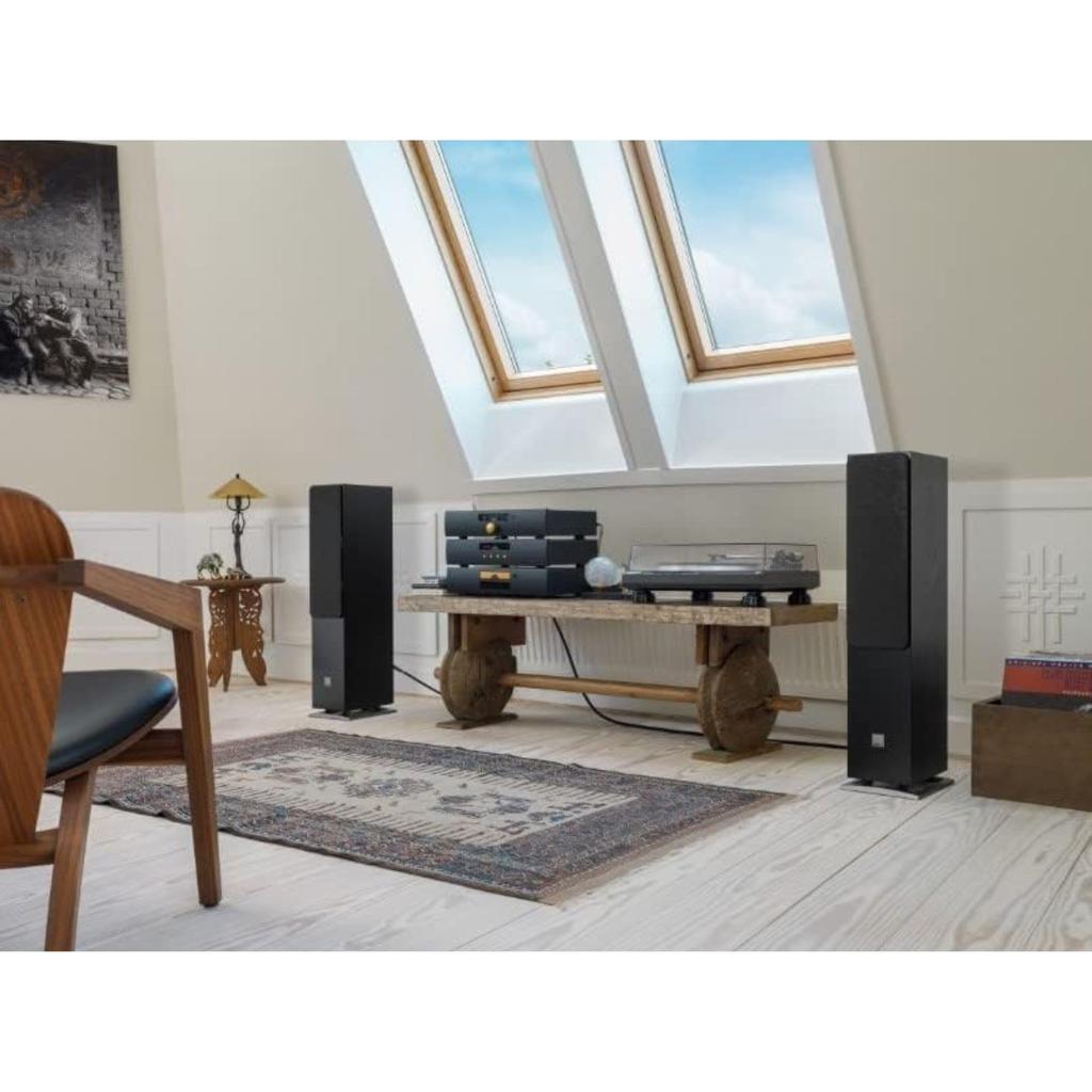 Dali OBERON 5 DW Gulvstående Sett med 2 (Mørk valnøtt) Høyttalere,