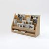 1:12 Dollhouse Mini Book Shelf Books Model Dolls House Display Stand Storage Rack Dollhouse Study Room Furniture Decoration