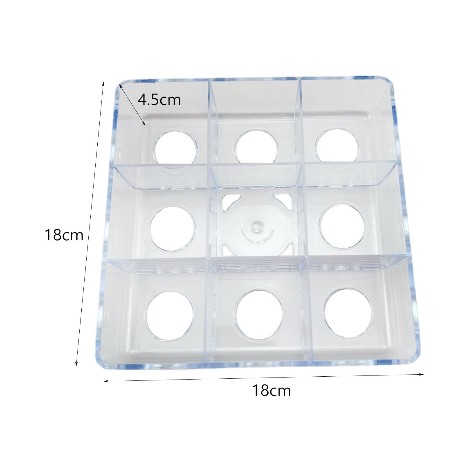 

Meatball Maker Cooking Tool Manual 9 Grids for Kitchen Restaurant Accessories прозорий