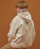 [Fleece-Lined] Geppetto Embroidered Hoodie Cream