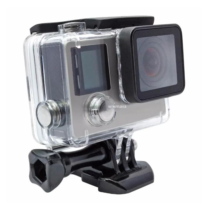 Para Gopro Carcasa Impermeable Para Gopro hero 4 Hero3+Hero 3 Caja Protectora Submarina Accesorios