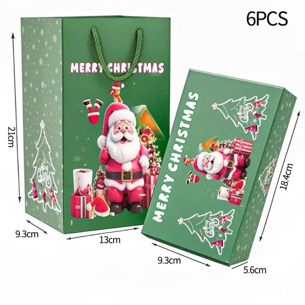 Funny Folding Christmas Surprise Gift Box DIY Assembly Pop-Up Pop-Up Surprise Box Bouncing Money Pulling Boxes Christmas Gifts