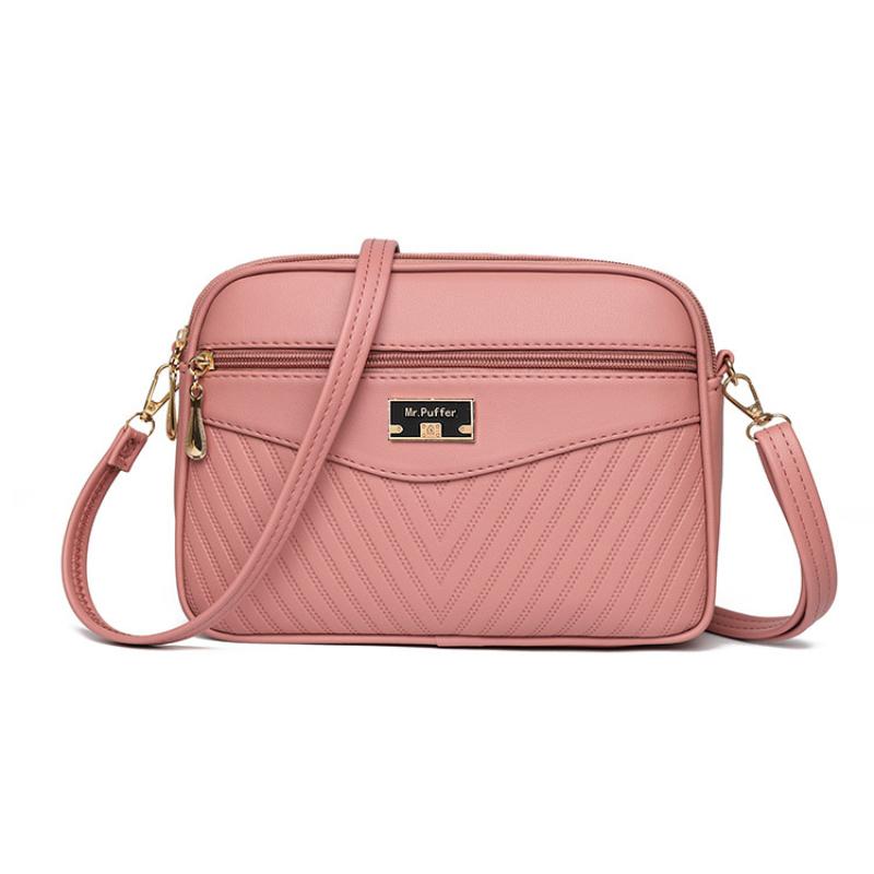 Summer women's bag diagonal cross niche armpit bag printed women's single shoulder small square bag