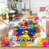 Custom 1Pc Mario Yoshi Adventure Rug Office Carpet Indoor Outdoor Entrance Doormat Nonslip Soft And Comfortable Living Room D2915172