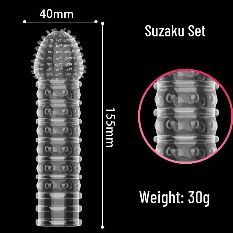 Wolf Tooth Sleeve Clitoral Stimulating Long-lasting Couple's Pleasure Toy