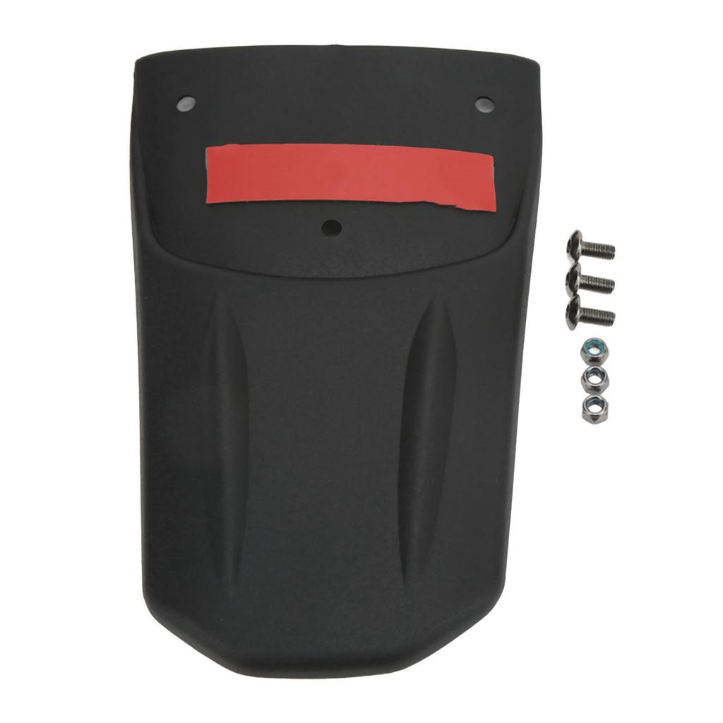 Motorcycle Rear Mud Guard Extension Black with Screws Replacement for CB650R 2019‑2021