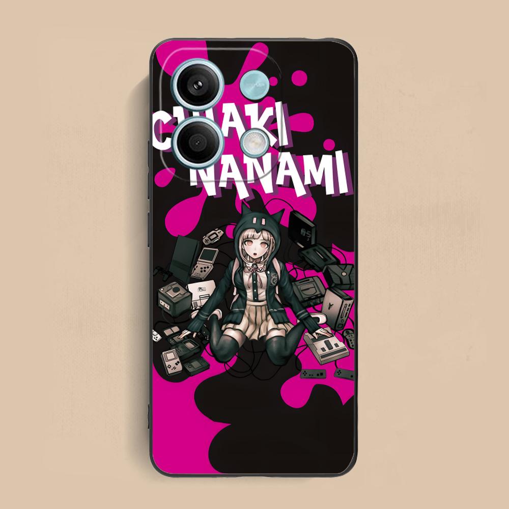 Danganronpa Chiaki Nanami Phone Case for Xiaomi Redmi 15 14 13 12 A5 3 2 1 C Plus 4G 5G Soft TPU Shockproof Cover
